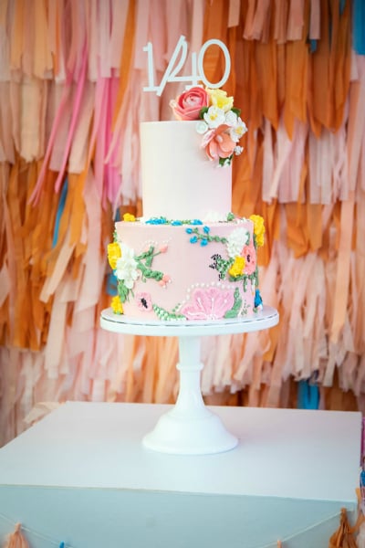 Colorful Floral Birthday Party