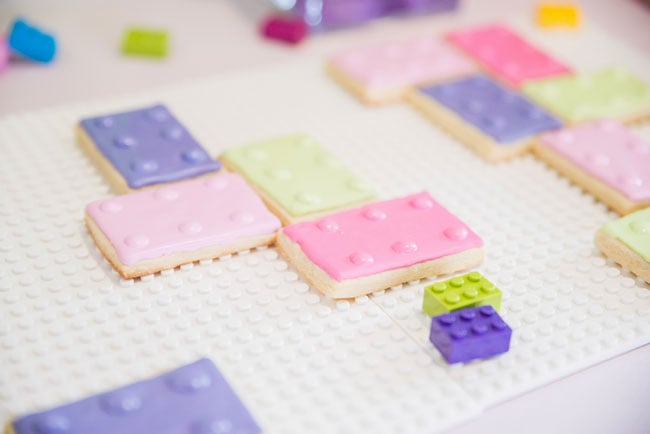 Girl Lego Sugar Cookies