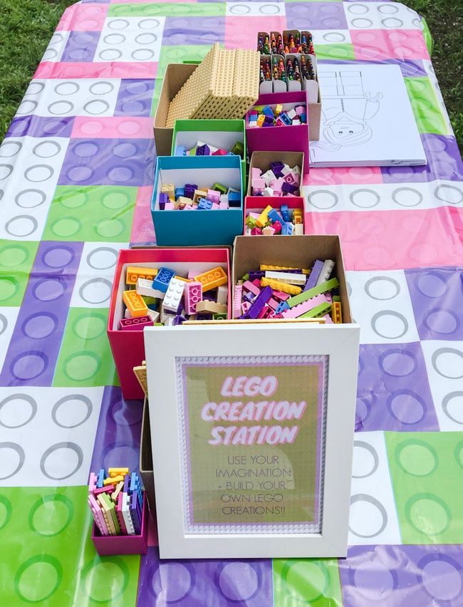 Lego creation station