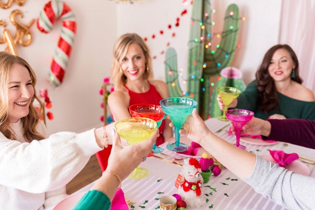Mistletoe and Margaritas Holiday Party Theme