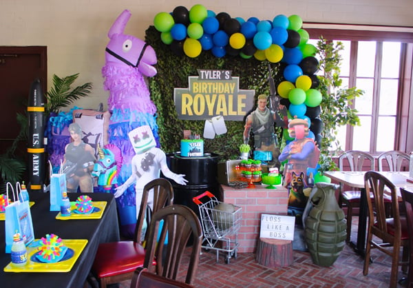 Rihame Ceremony - Buffet anniversaire Thème Fortnite 💚🤎