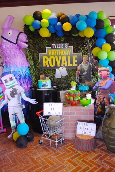 Epic Fortnite Battle Royale Party
