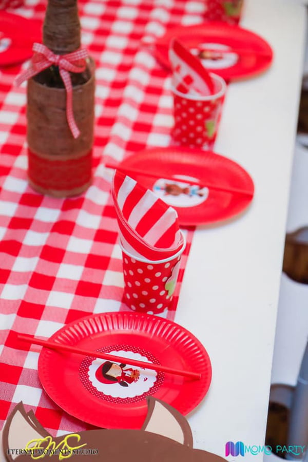 Red and White Party Supplies