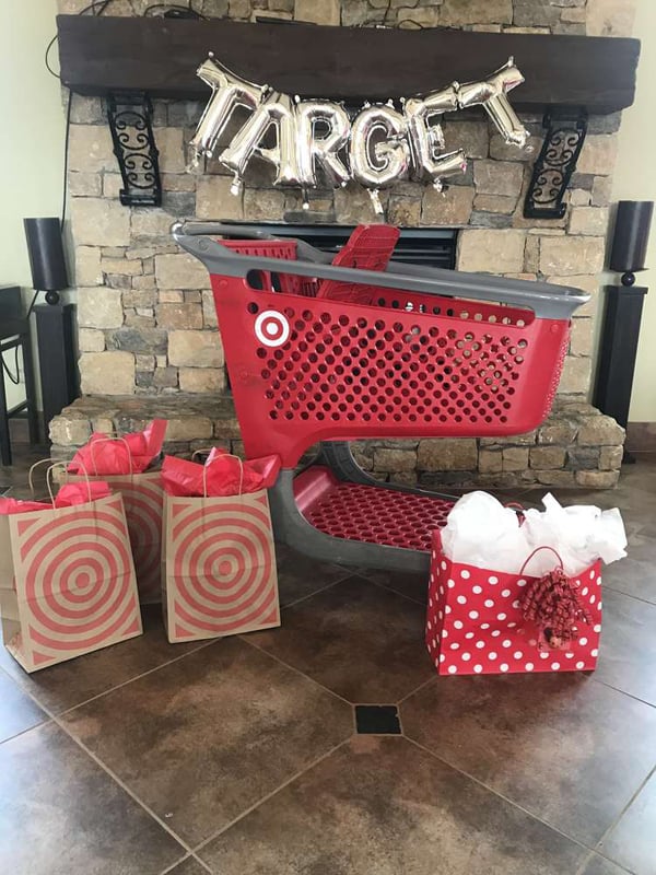 Target Themed Birthday Party Decor