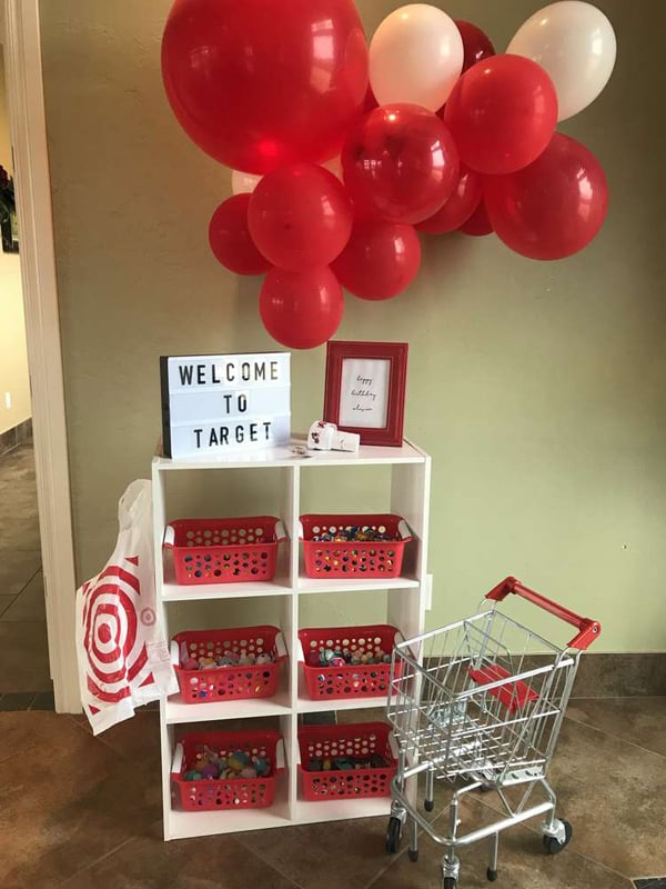 Target Themed Party Decorations