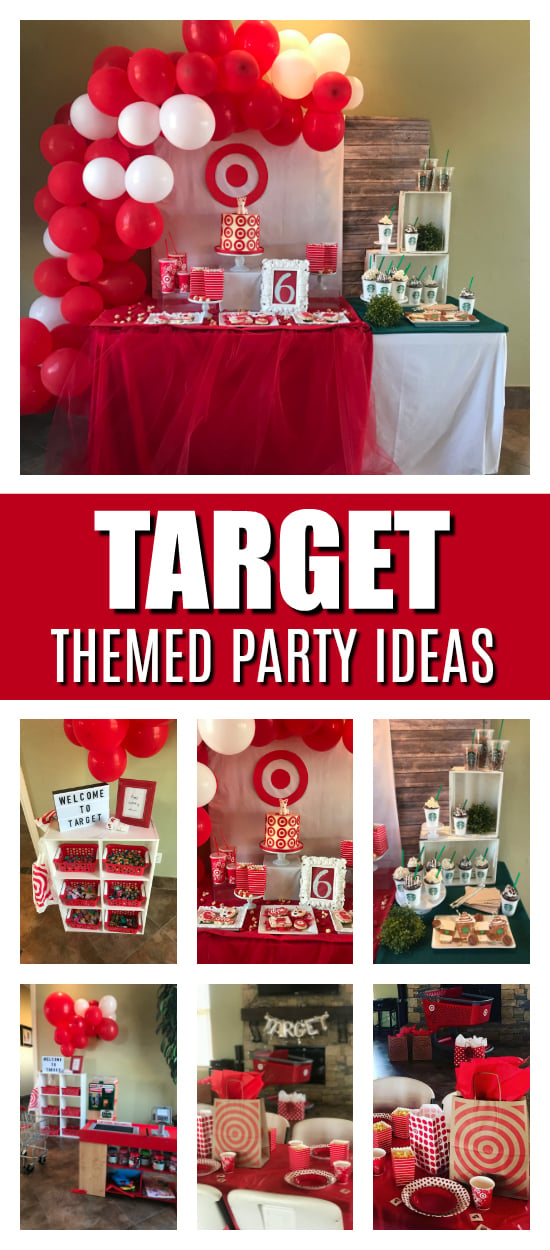 Target Themed Birthday Party on Pretty My Party