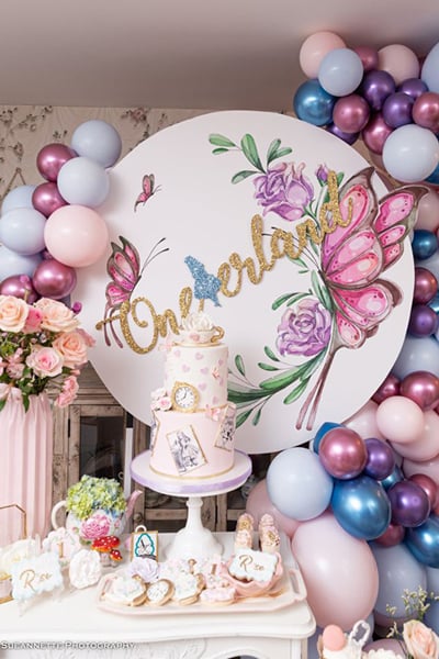 Alice in wonderland Birthday Party Ideas, Photo 1 of 18