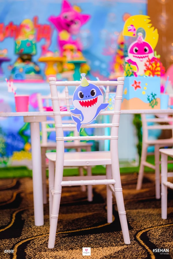 Baby Shark Chair Decoration