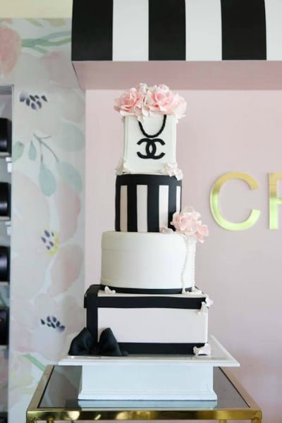 Chanel Themed 15th Birthday Party
