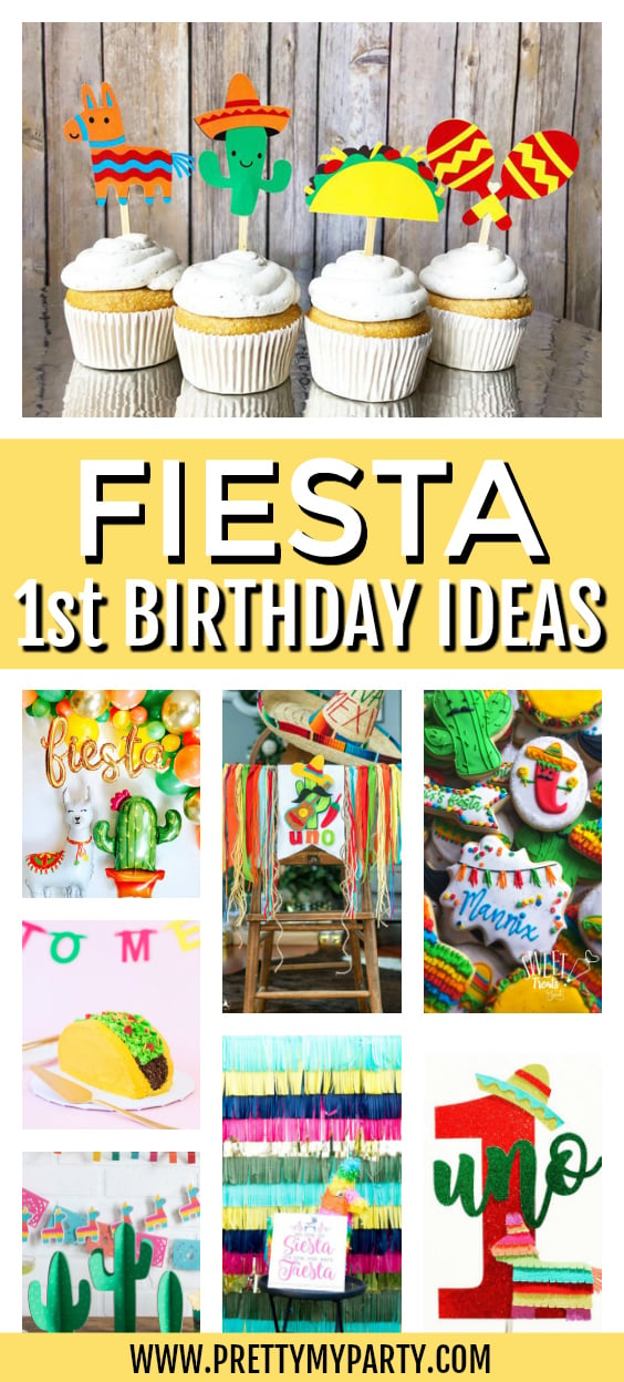 Fiesta 1st Birthday Party Ideas on Pretty My Party
