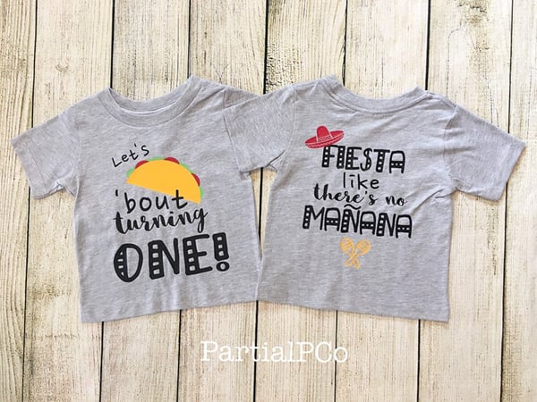 Taco Bout A Party Fiesta Birthday Shirt