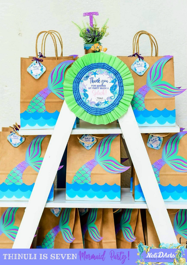 Mermaid Themed Birthday Party - Pretty My Party