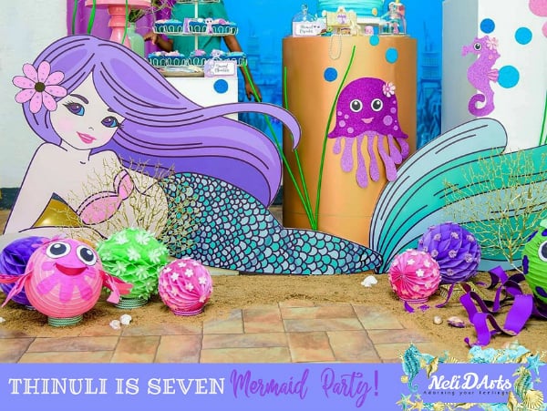 Mermaid Party Prop Decoration
