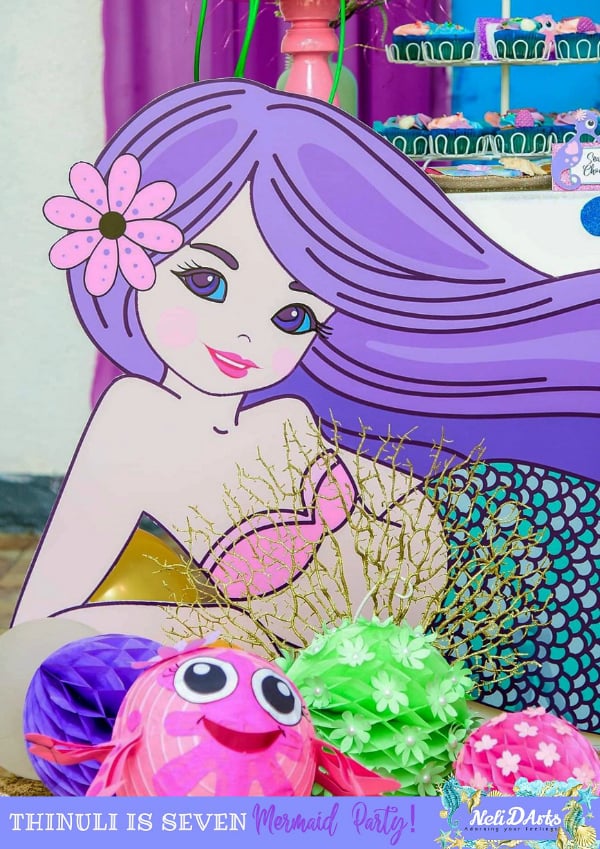 Mermaid Party Prop Decoration