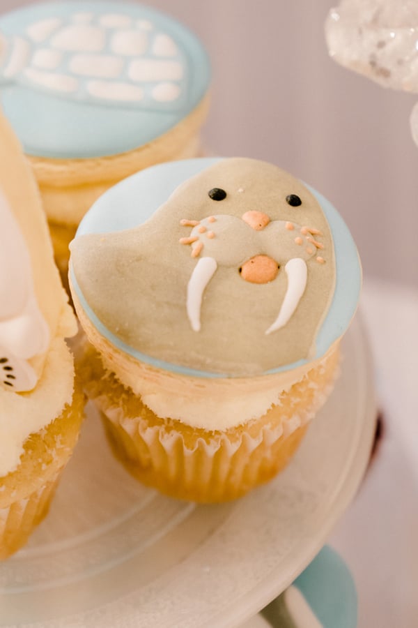 Winter Wonderland Animal Cupcake Topper