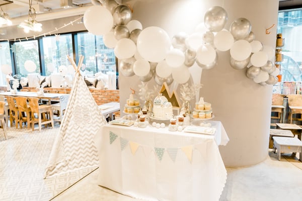 Boy's Winter Wonderland 1st Birthday Party - Pretty My Party