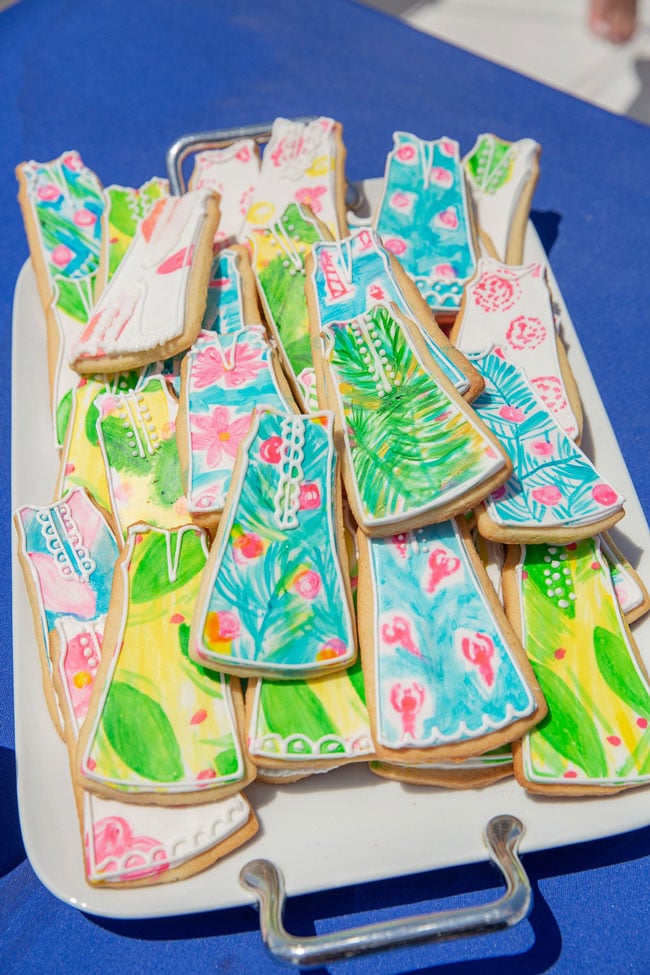 Lily Pulitzer Inspired Cookies