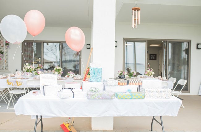 Chic Tea Party Themed Bridal Shower