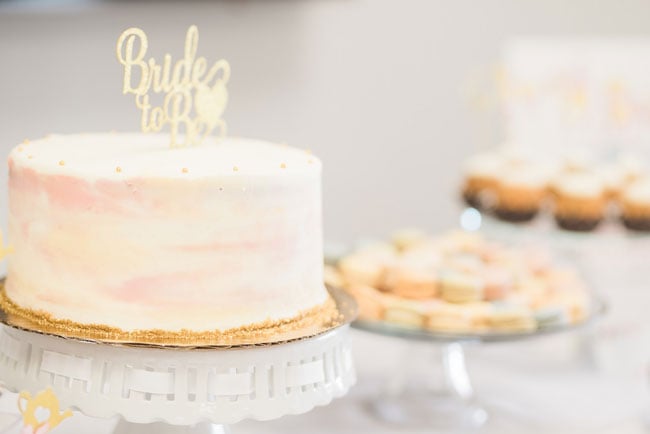 Bride-To-Be Cake Topper