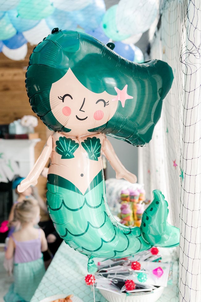 Large Mermaid Balloon