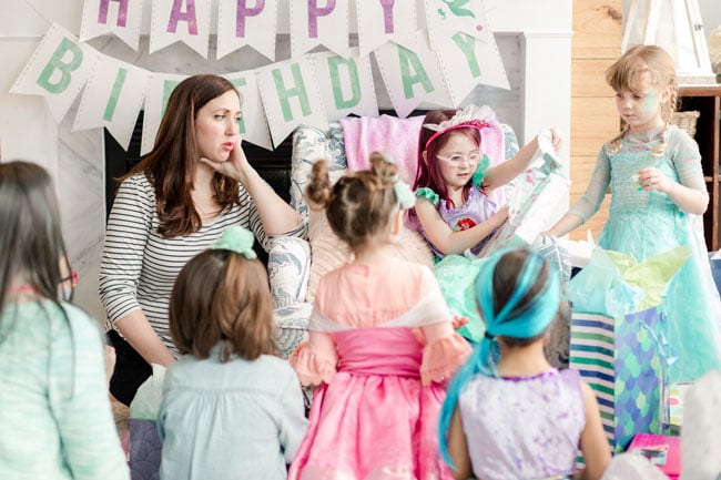 Ariel Under the Sea Themed Birthday Party