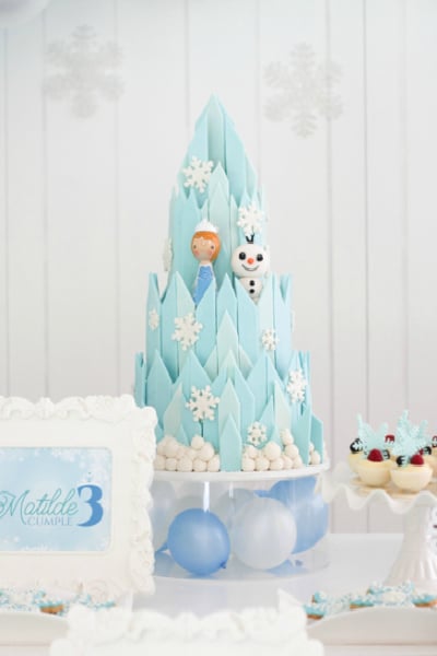 Frozen Themed 3rd Birthday Party