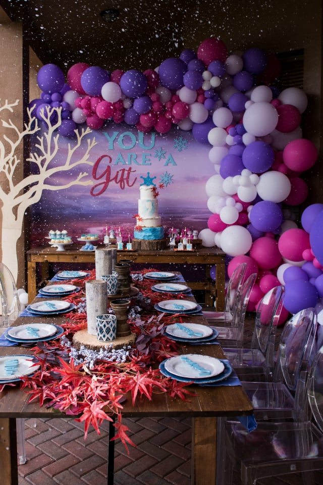 Disney Frozen Party Decoration Ideas - Two Sisters