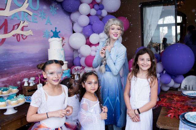 Disney's Frozen Birthday Party Ideas: Pink, Purple, Blue, & A