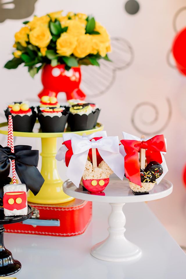 Mickey Mouse Party Desserts