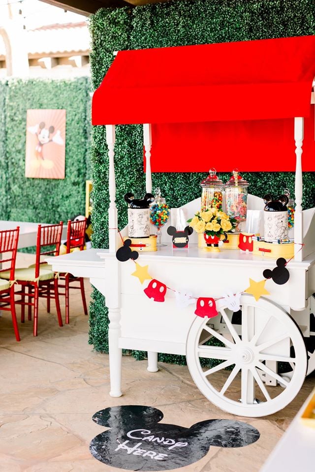 Mickey Mouse Candy Cart
