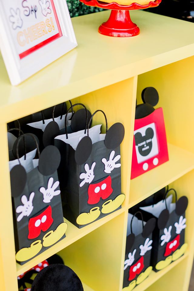 Mickey Mouse Favor Bags