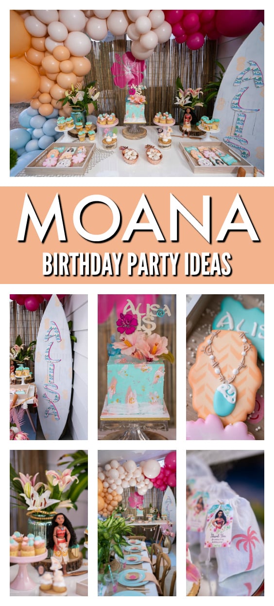 Moana Themed Party on Pretty My Party