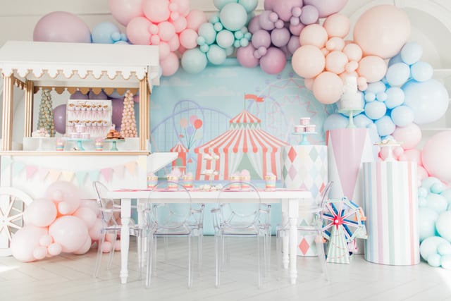 Pastel Carnival Party Ideas