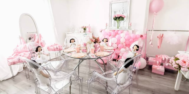 Pink Ballerina Themed Party