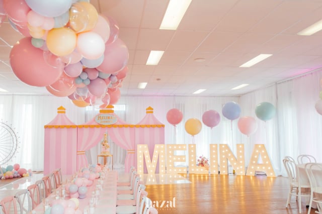 Pink Carnival Party Decorations