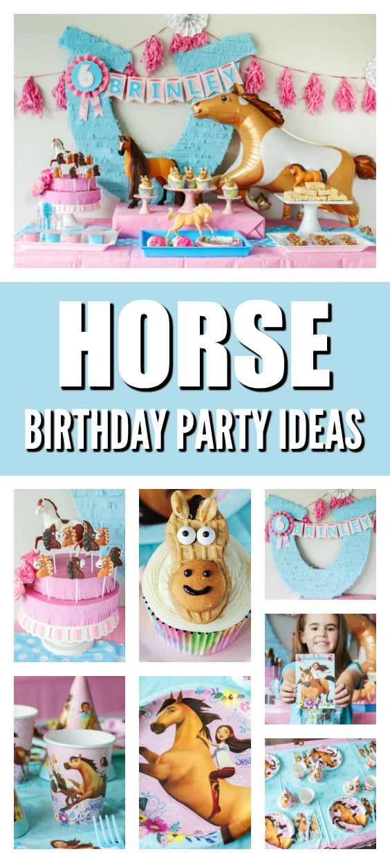Spirit Horse Themed Birthday Party on Pretty My Party