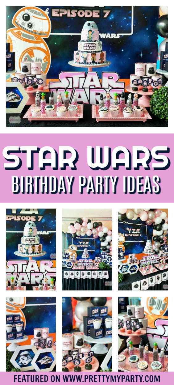 Star Wars Girl Birthday Party on Pretty My Party