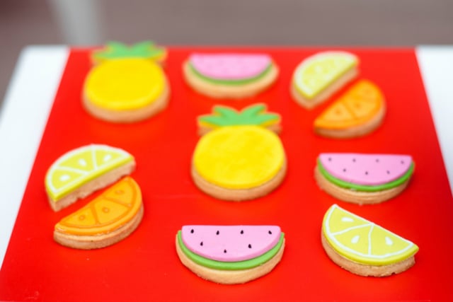 Tutti Frutti Party Cookies