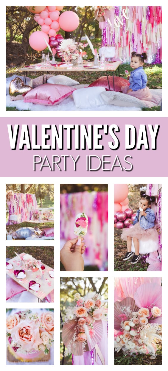 Valentine's Day Themed Party on Pretty My Party