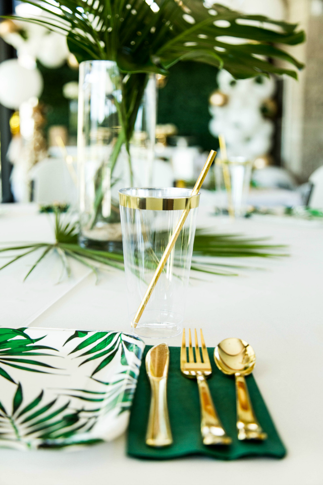 Gold Party Tableware