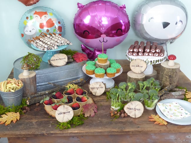 Woodland Party Dessert Table