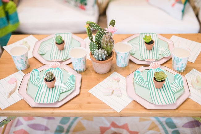 Cactus Party Table