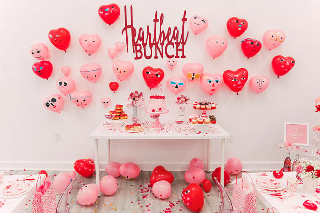 Heartbeat Valentine's Day Party Decorations