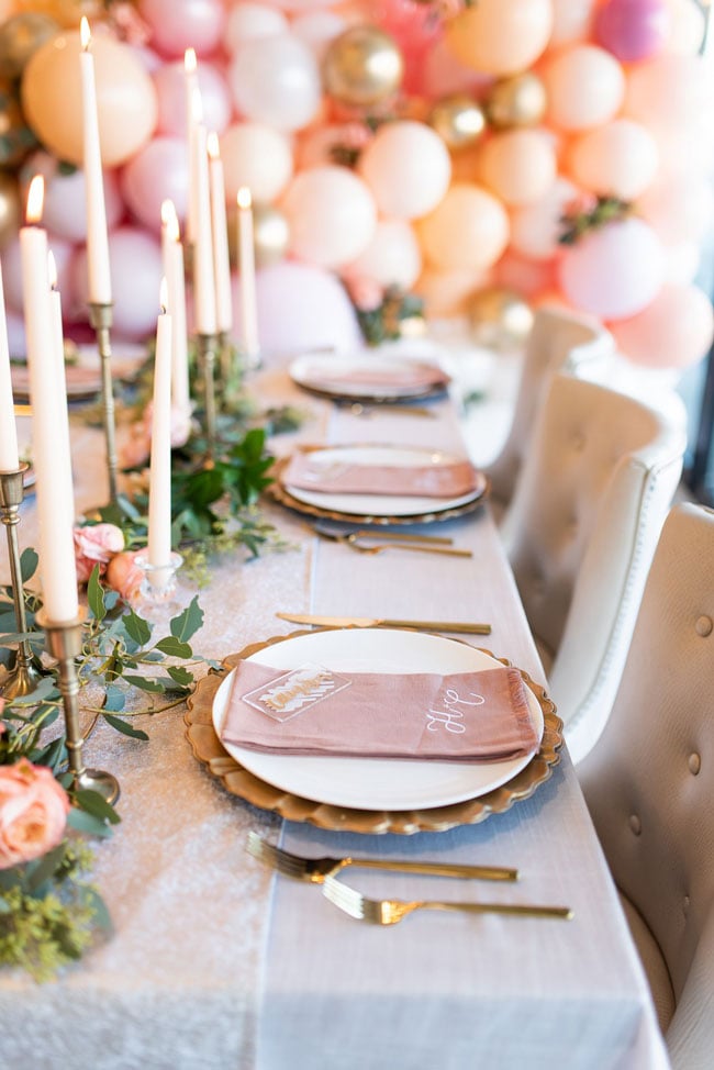 Engagement Party Table Ideas