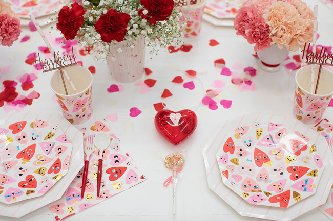Valentine's Day Party Table Ideas For Kids