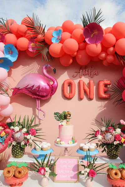 Aloha 1st Birthday Party