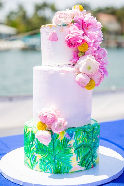 Lilly Pulitzer Themed Birthday Party