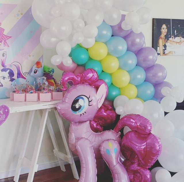 My Little Pony Rainbow Balloon Garland Decoration