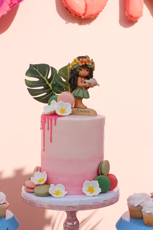Aloha Birthday Cake