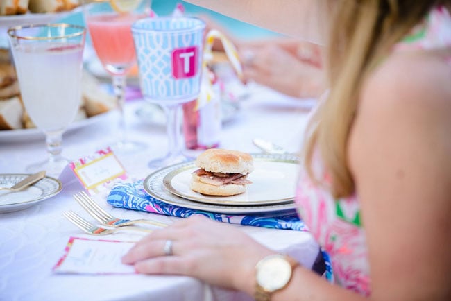 Lilly Pulitzer Inspired Bridesmaid Luncheon